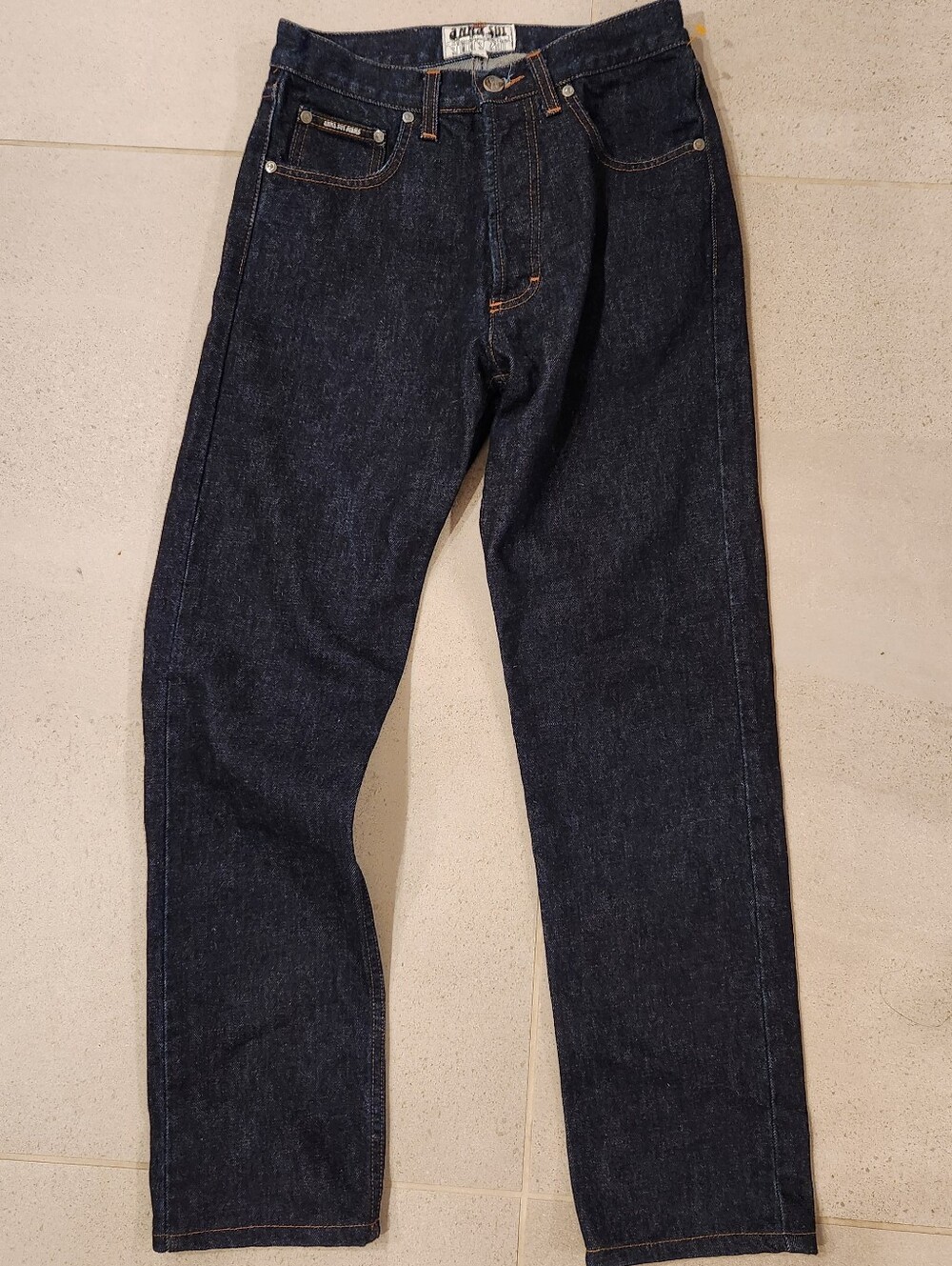 Rare 90s Anna Sui Jeans Made in Italy by Gilmar Japan Market Dark Indigo Denim 2